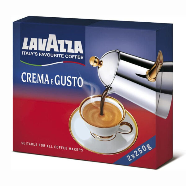 Caffe crema e gusto classico Macinato Lavazza 2X250gr