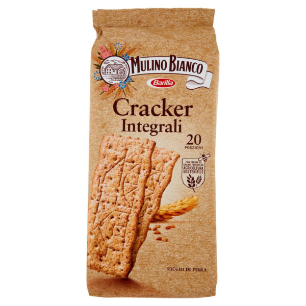 Cracker integrali Mulino Bianco GR. 25 X 20 PZ.