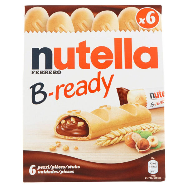 Biscotti Nutella B-Ready ferrero X6