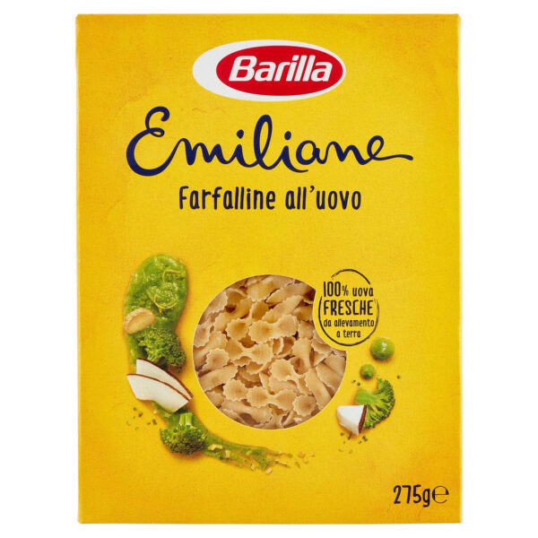 Pasta farfalline all'uovo Barilla 275gr