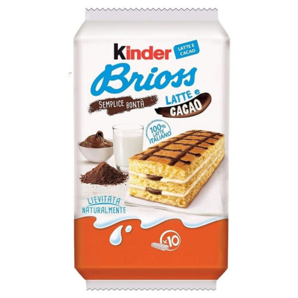 Kinder brioss latte e cacao GR. 290