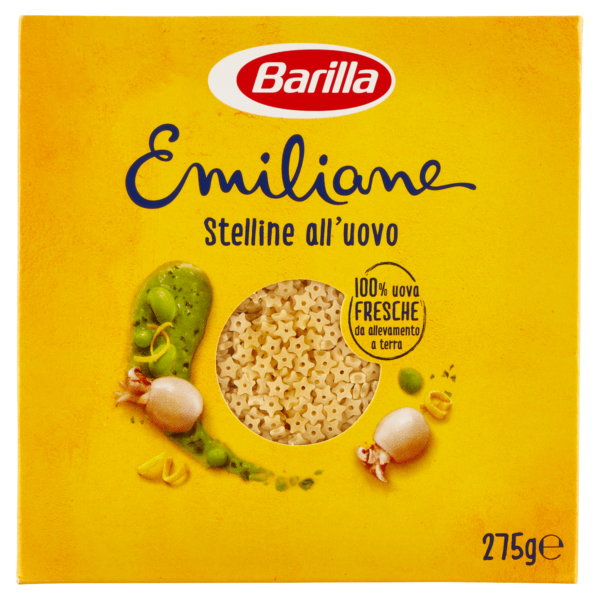 Barilla Emiliane Stelline Pasta all'Uovo 275g