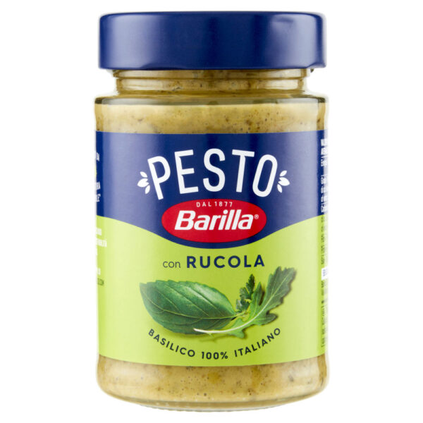 Barilla Pesto Basilico e Rucola Condimento e Sugo per Pasta 190 g