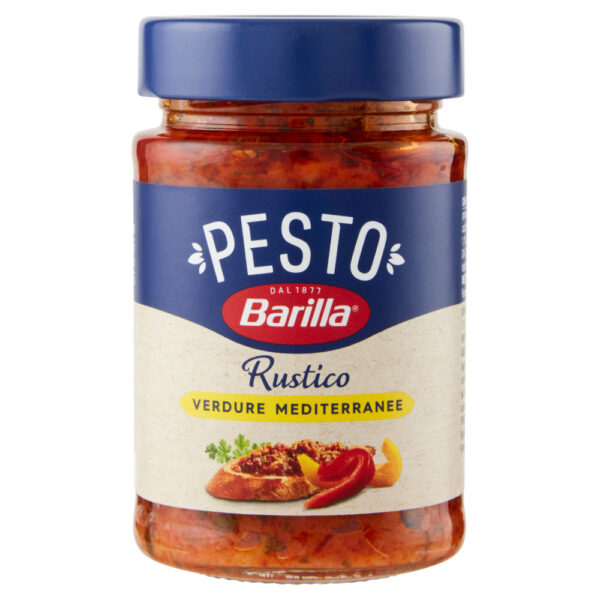 Barilla Pesto Rustico Mediterraneo Pasta e Bruschetta 200 g