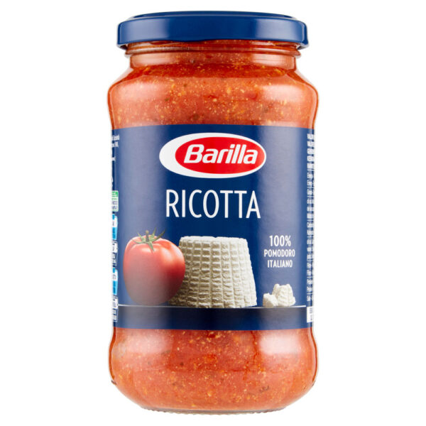 Barilla Sugo Ricotta 100% Pomodoro italiano Condimento per Pasta 400 g