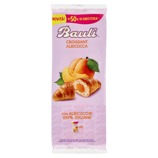 Bauli Croissant Albicocca 10 x 50 g