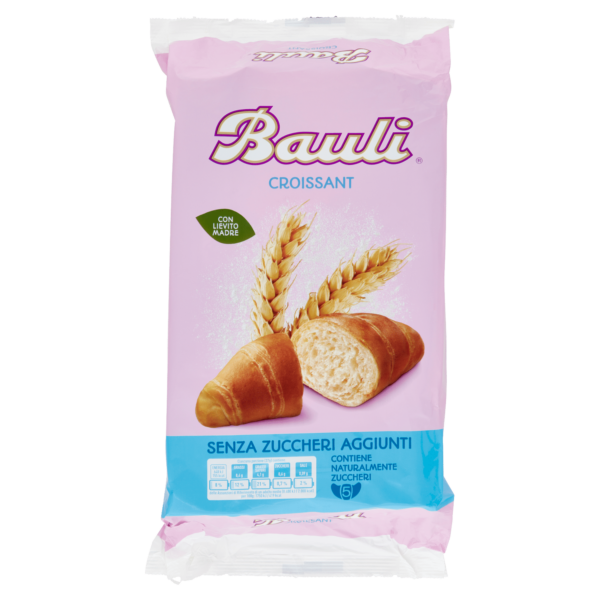 Bauli Croissant Senza Zuccheri Aggiunti 5 x 37 g