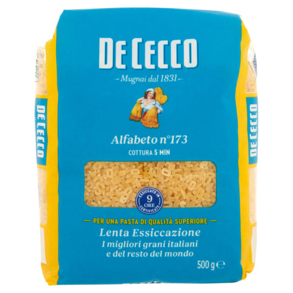 De Cecco Alfabeto n°173 500 g