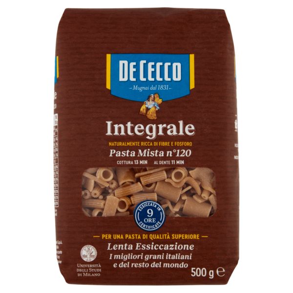 De Cecco Integrale Pasta Mista n° 120 500 g