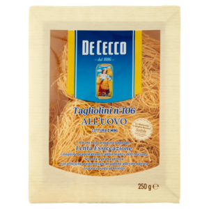 De Cecco Tagliolini n° 106 all'Uovo 250 g