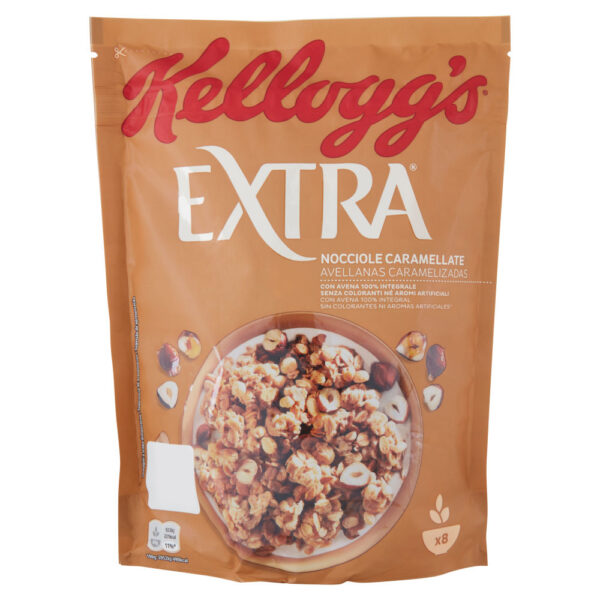 Kellogg's Extra Nocciole Caramellate 375 g