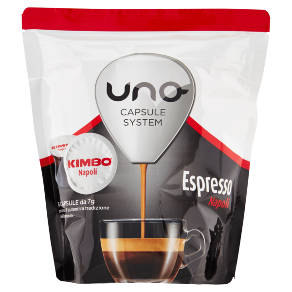 Kimbo Uno capsule system Espresso Napoli 16 x 7 g