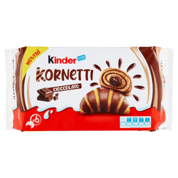 Kinder Kornetti Cioccolato 6 x 42 g