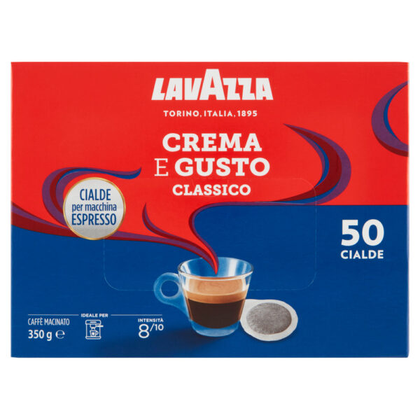 Lavazza Crema e Gusto Classico 50 Cialde 350 g