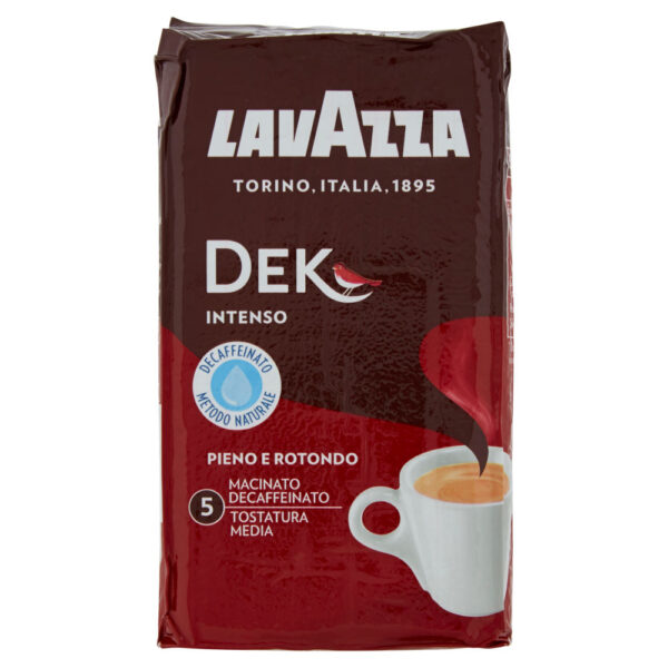 Lavazza Dek Intenso Caffè Macinato Decaffeinato 250 g