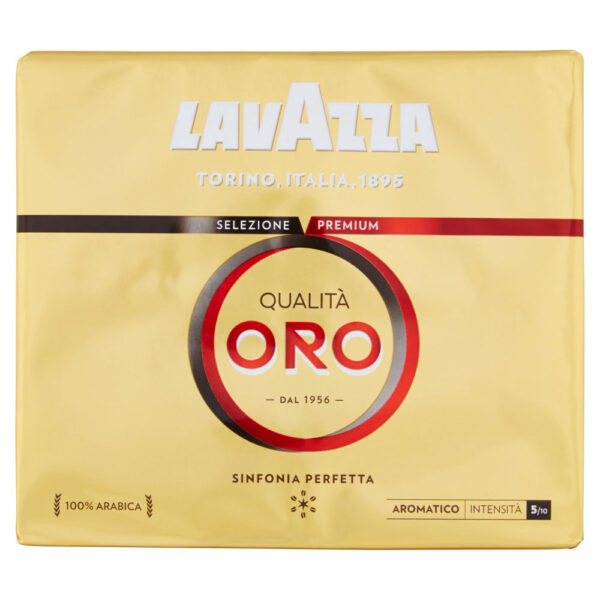 Lavazza Qualità Oro Sinfonia Perfetta Caffè Macinato 2 x 250 g