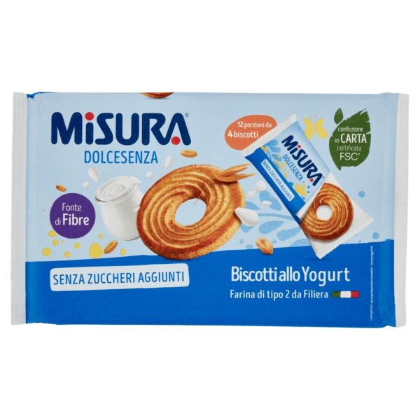 Misura Dolcesenza Biscotti allo Yogurt 400 g