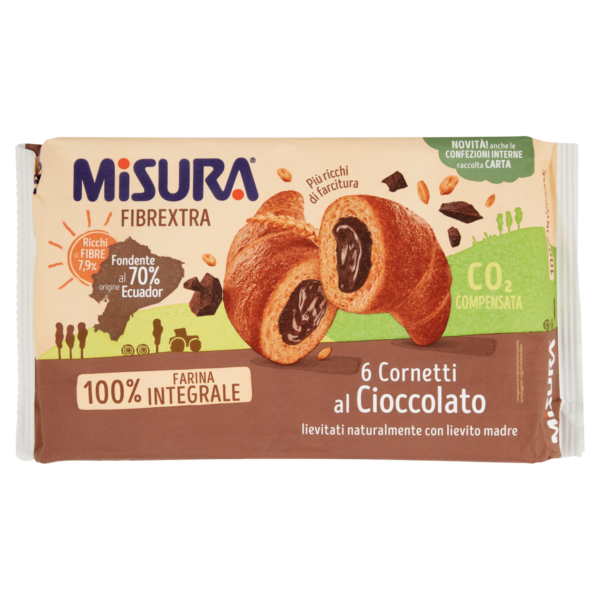 Misura Fibrextra 6 Cornetti al Cioccolato 308 g