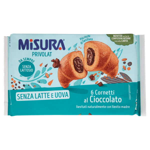 Misura Privolat 6 Cornetti al Cioccolato 298 g