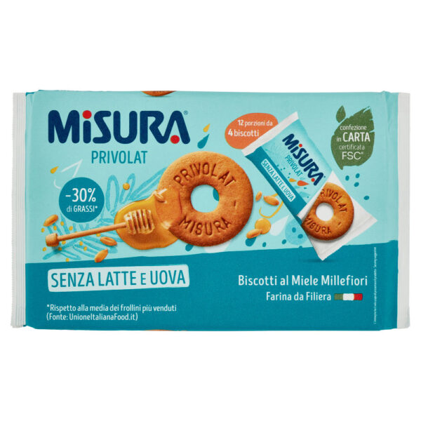 Misura Privolat Biscotti al Miele Millefiori 400 g