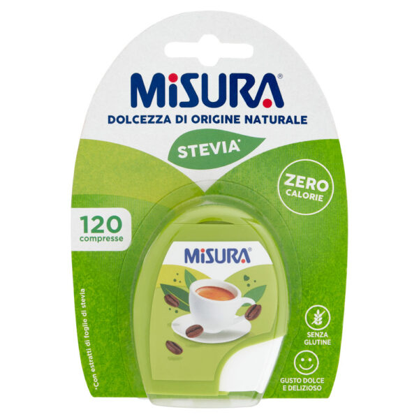 Misura Stevia 120 compresse 10,2 g