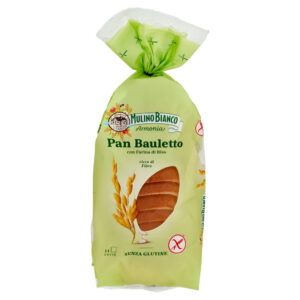 Mulino Bianco Armonia Pan Bauletto Senza Glutine Pane con Farina di Riso e Olio di Girasole 300g