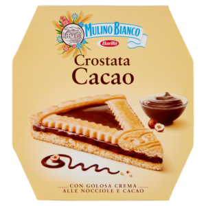 Mulino Bianco Crostata Cacao Torta con Crema alle Nocciole e Cacao e Farina Sostenibile 440g