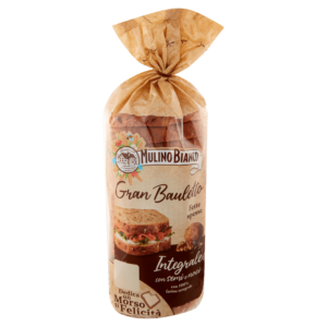 Mulino Bianco Gran Bauletto Pane Integrale con Semi e noci 465g
