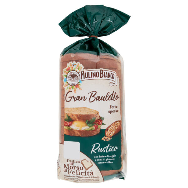 Mulino Bianco Gran Bauletto Pane Rustico 500g