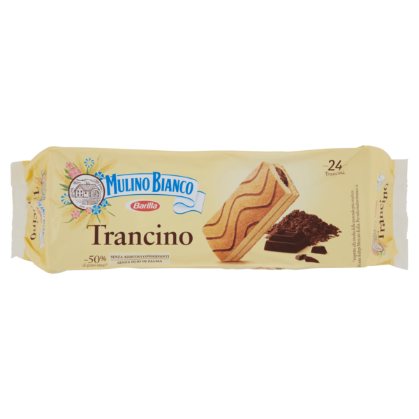 Mulino Bianco Trancino Merenda Senza Additivi Conservanti 24 pezzi 792g