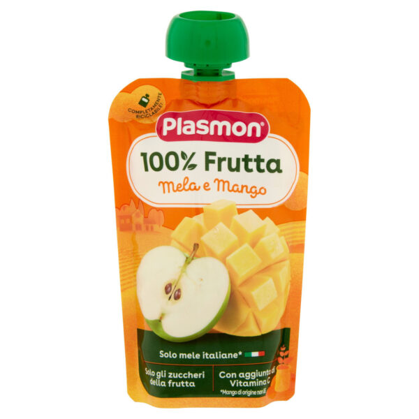 Plasmon 100% Mela e Mango 100 g