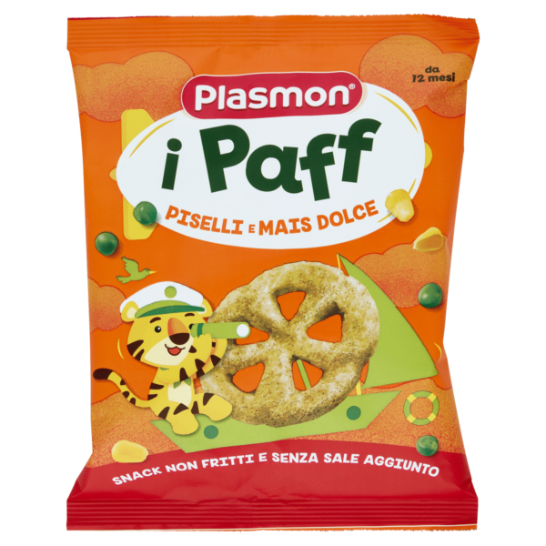 Plasmon i Paff Piselli e Mais Dolce 15 g