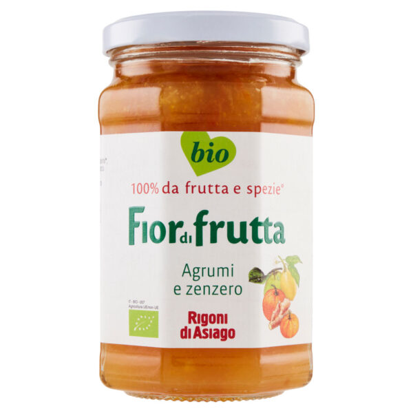 Rigoni di Asiago Fiordifrutta Agrumi e zenzero bio 340 g