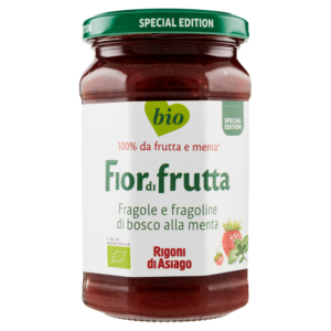 Rigoni di Asiago Fiordifrutta Fragole e fragoline di bosco alla menta bio 330 g
