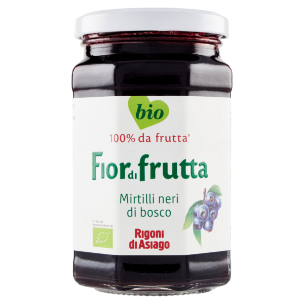 Rigoni di Asiago Fiordifrutta Mirtilli neri di bosco bio 330 g