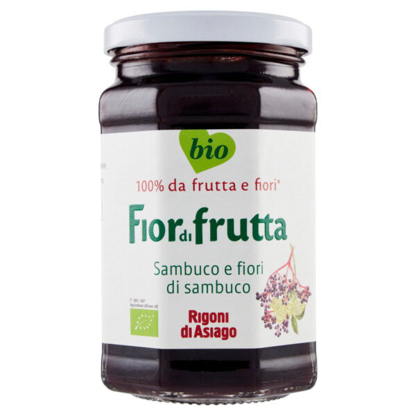 Rigoni di Asiago Fiordifrutta Sambuco e fiori di sambuco bio 330 g