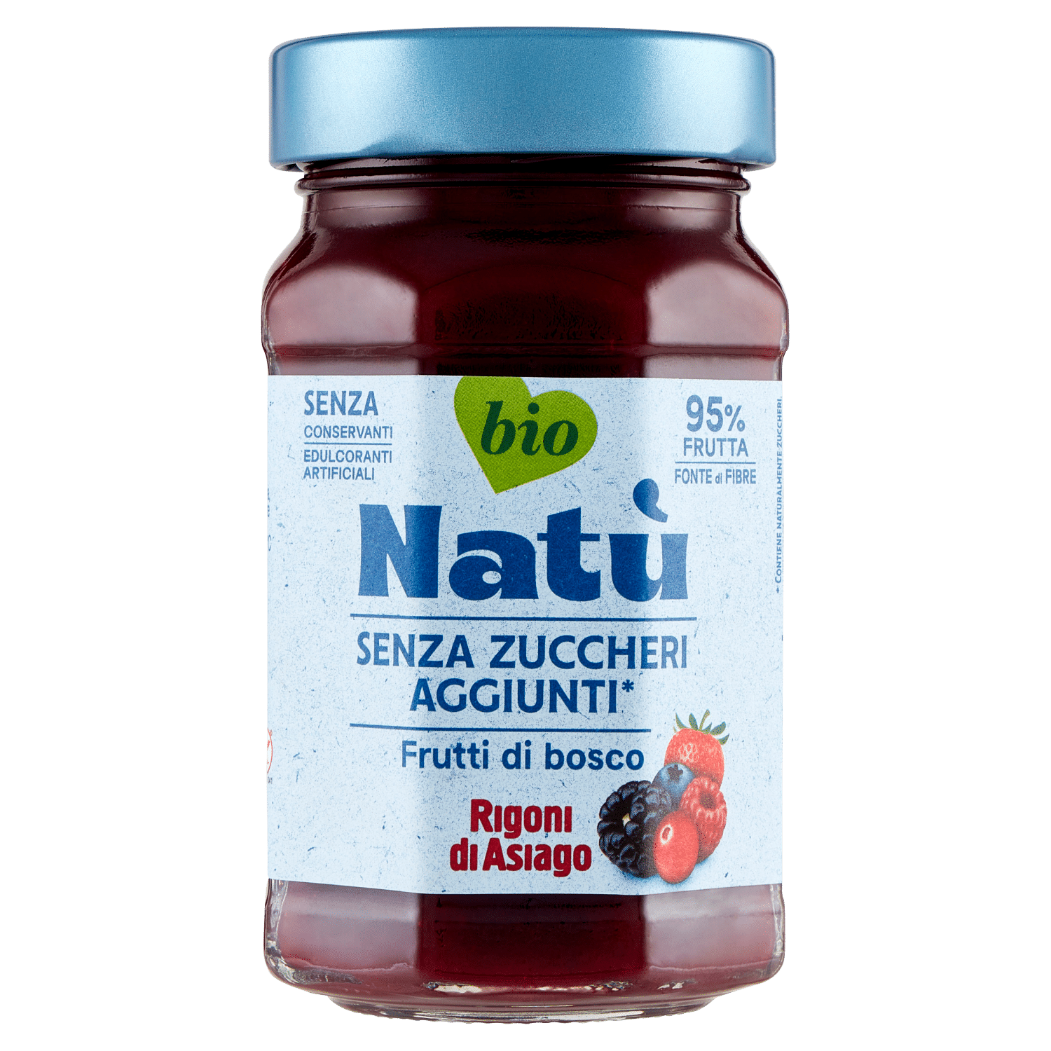 Rigoni di Asiago Natù Senza Zuccheri Aggiunti* Frutti di bosco bio 240 g