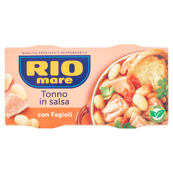 Rio mare Tonno in salsa con Fagioli 2 x 160 g