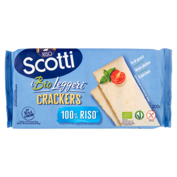 Riso Scotti i Bio Leggeri** Crackers 100% Riso* 200 g