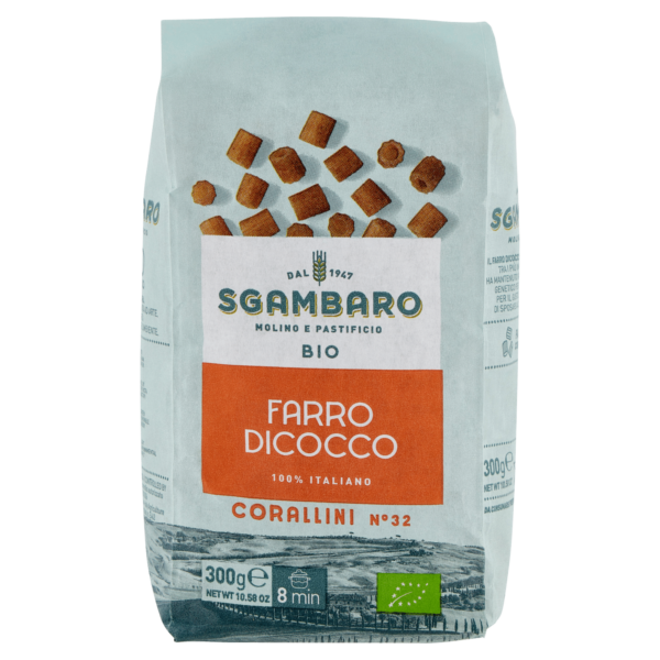 Sgambaro Bio Farro Dicocco Corallini N° 32 300 g
