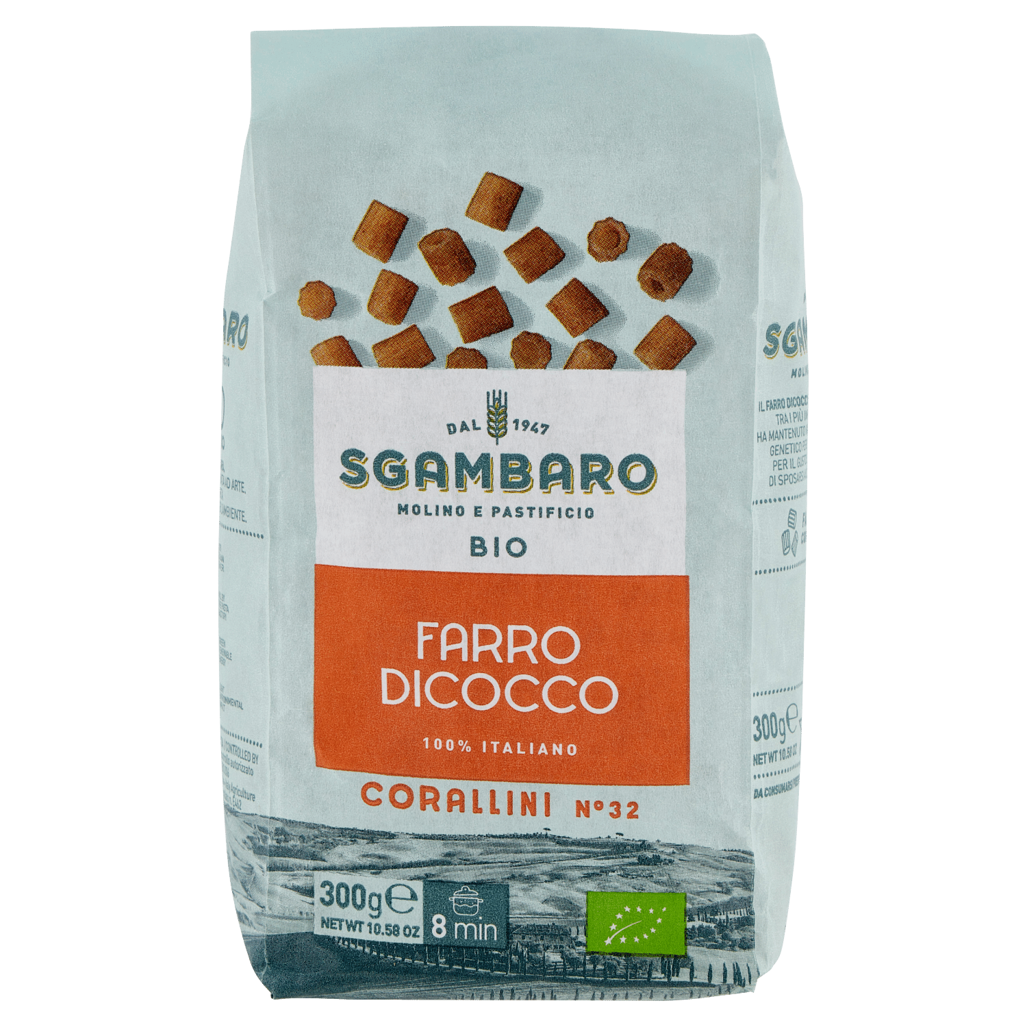 Sgambaro Bio Farro Dicocco Corallini N° 32 300 g