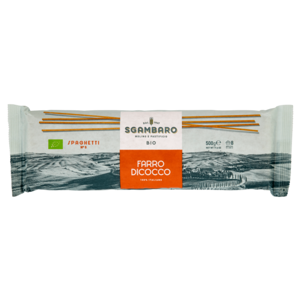 Sgambaro Bio Farro Dicocco Spaghetti N° 5 500 g