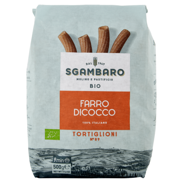 Sgambaro Bio Farro Dicocco Tortiglioni N°89 500 g