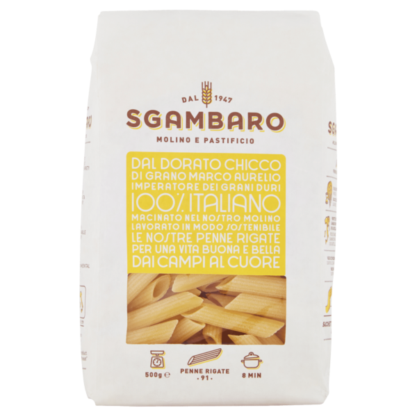 Sgambaro Penne Rigate N°91 500 g