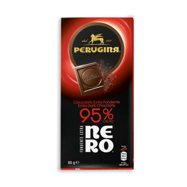 Tavoletta di Cioccolato Nero Extra Fondente 95% - Gr. 85