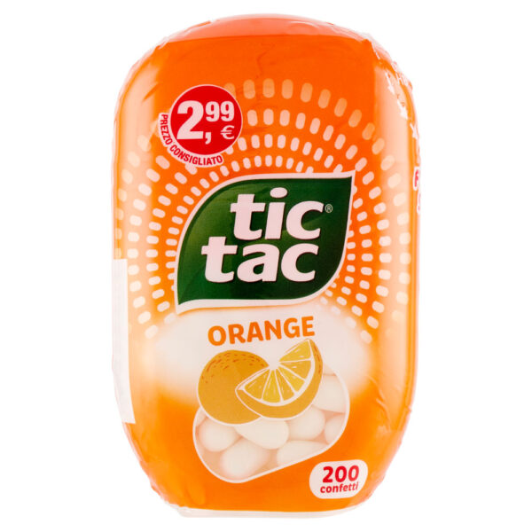 Tic Tac Orange 200 confetti 98 g