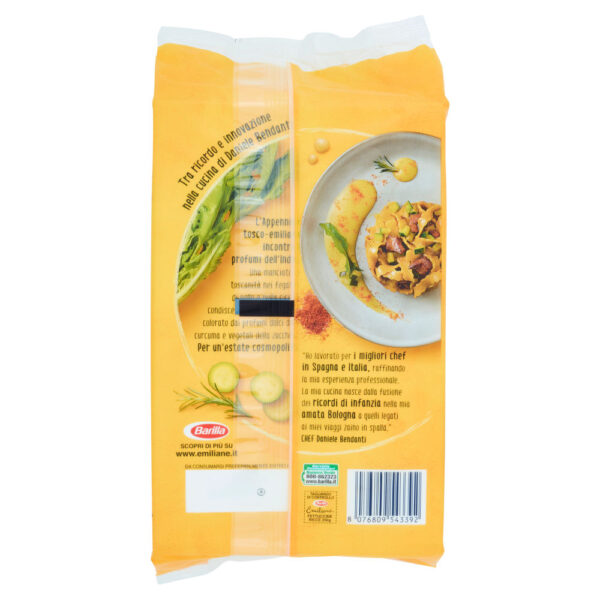 Barilla Emiliane Fettuccine Ricce Pasta all'Uovo 250 g - immagine 2