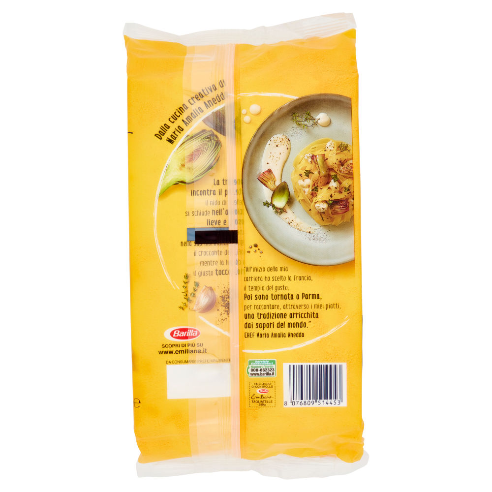 Barilla Emiliane Tagliatelle Pasta all'Uovo 250g - immagine 2