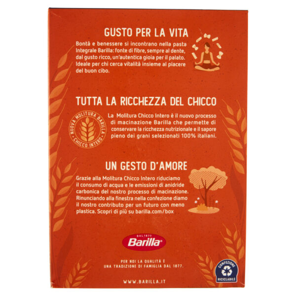 Barilla Pasta Integrale Casarecce 100% grano italiano 500 g - immagine 2