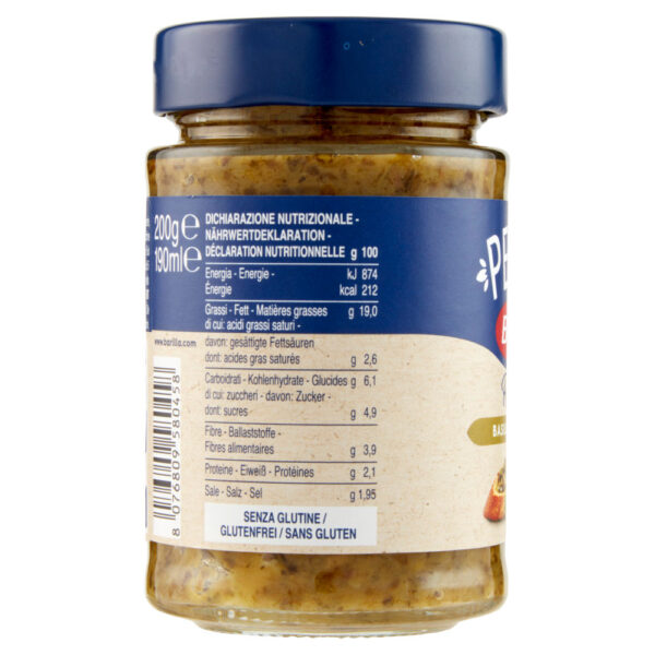 Barilla Pesto Rustico Basilico e Olive Pasta e Bruschetta 200 g - immagine 4